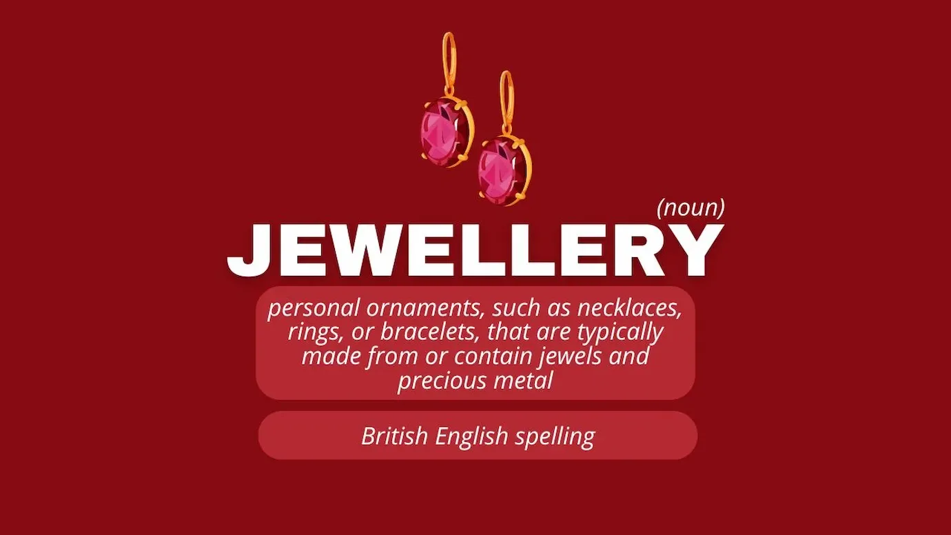 Украшения на английском языке