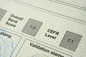 Результаты IELTS в баллах и их соответствие уровням английского по CEFR