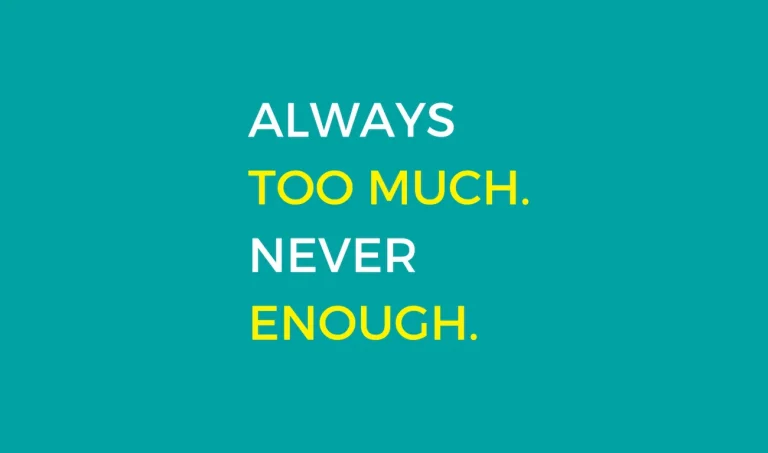 Too и Enough в английском языке: правила и различия